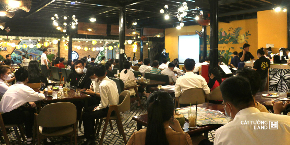 Cát Tường Land gắn kết nhà đầu tư với chuỗi sự kiện cafe bất động sản